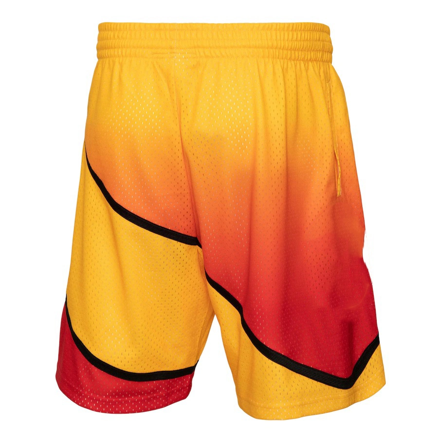 Custom Sublimation Mesh Shorts American Team Basketball Wear Men′s Atlanta Basketball Shorts