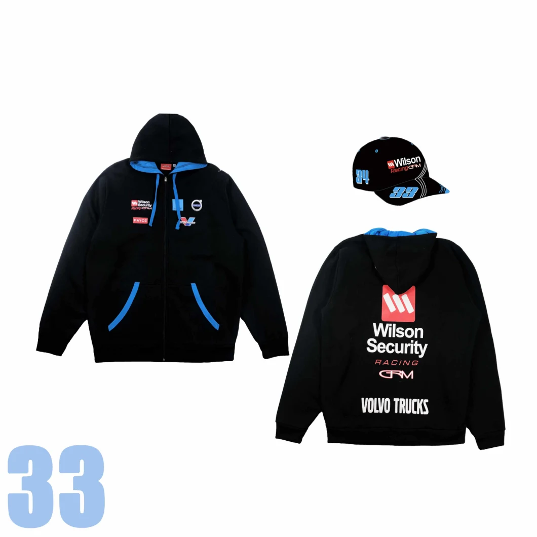 Custom Racing Sports Hoodie Team Wear Pit Crew Hood Manufacture