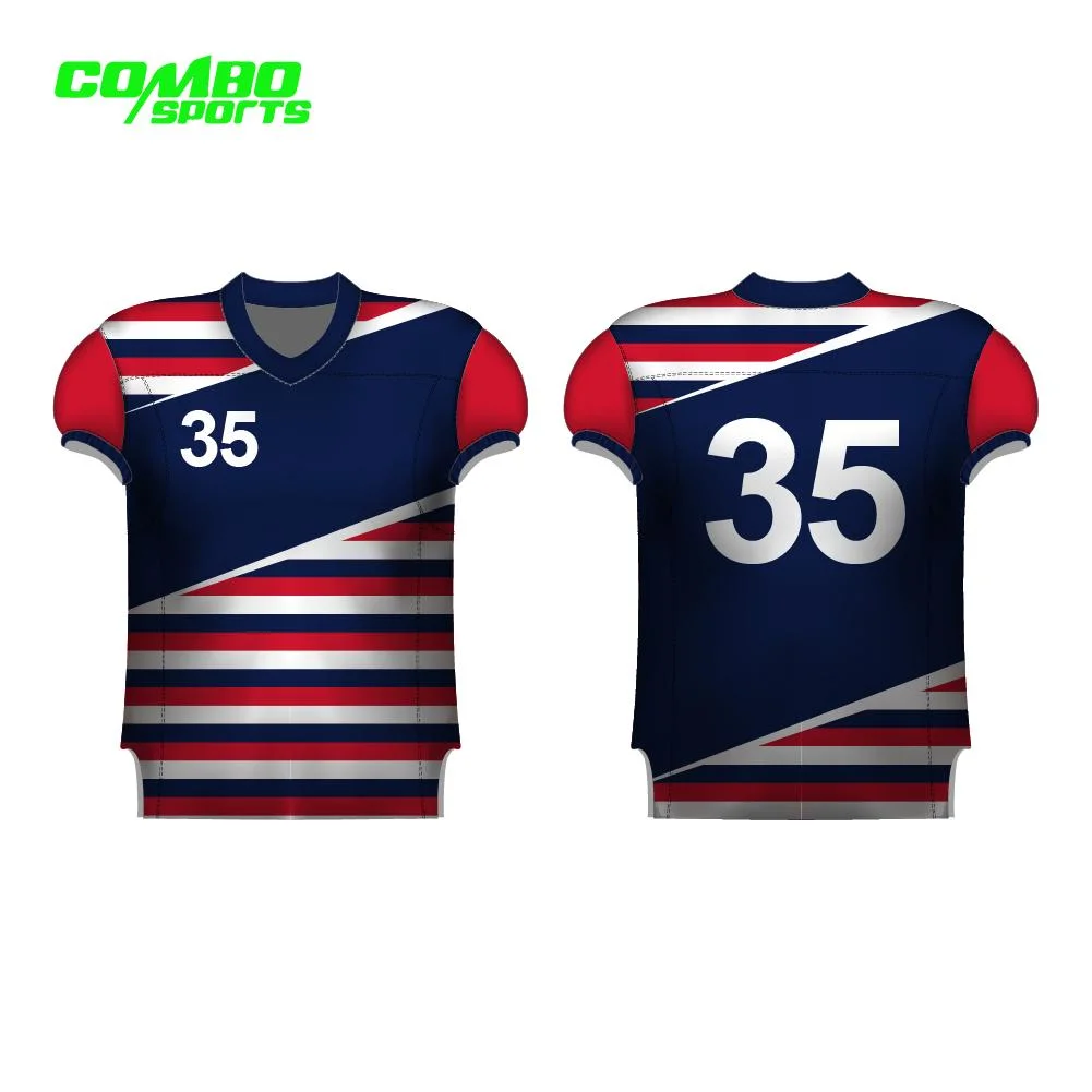 Affordable Wholesale Custom Made Sublimation American Football Jerseys Training Jerseys