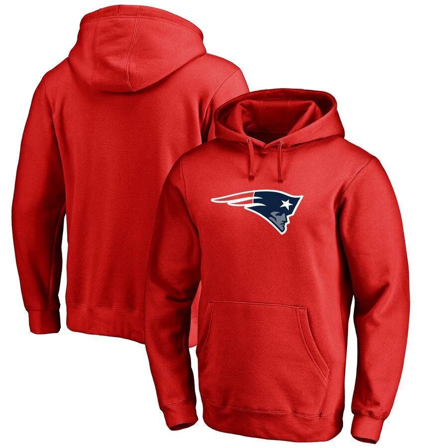 Patriots Pullover Hoodie Custom Logo Printed Rugby Training Jersey