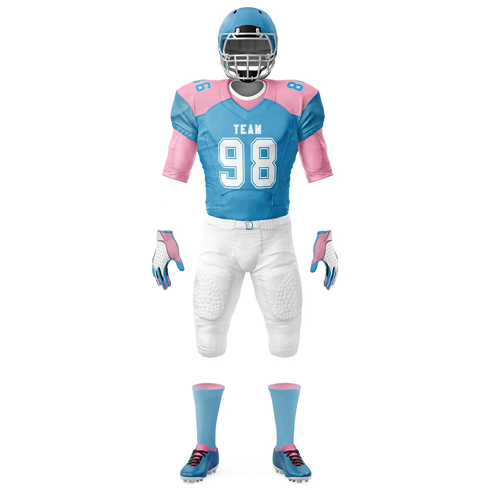 High Quality Quick-Drying Soft Texture Tackle Twill Practice American Football Jersey