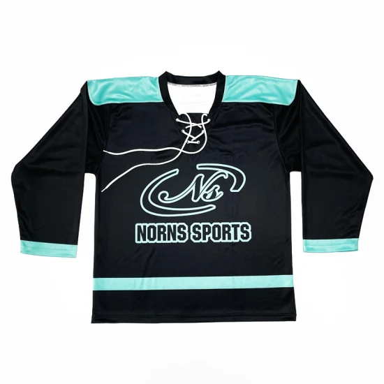 Benutzerdefinierte Logo-sublimierte Sportbekleidung. Entwerfen Sie Ihre eigenen bedruckten Eishockey-Trikots