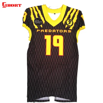 Aibort Custom America Football Jersey Fußballtrikot für Verein mit neuem Design (American Football Jerseys 002)