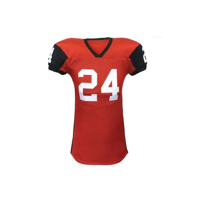 Fußball-Trikot, personalisierbar, mit sublimierter Stickerei, Rugby-Sportkleidung, Trikots, American-Football-Trikots