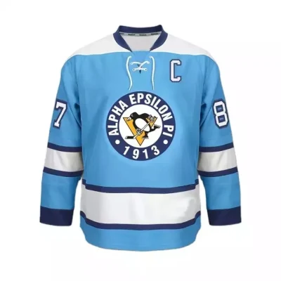 Hochwertiges, sublimiertes Eishockey-Uniform für Herren mit individuellem Sublimationslogo, Übungshockey-Trikot für Herren