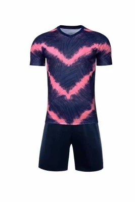 Sportbekleidung, Fußball-Set, Trainingsanzug, volle Sublimation, schnell trocknend, Fußballmannschaftskleidung, Fußballuniform, echte Männer, thailändische Version, Fußballbekleidung, Club