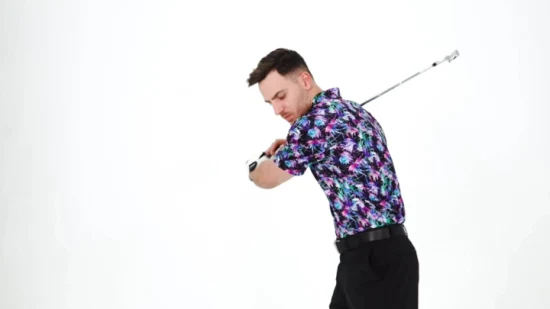 China Bekleidungshersteller Großhandel kundenspezifische Stickerei Herren Golf Shirts Sublimation Sport schnell trocknende Polo-T-Shirts für Männer