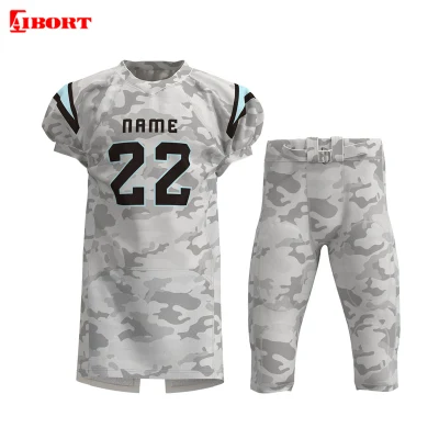 Aibort Vollsublimiertes American-Football-Trikot, individuelles Team-Football-Trikot (American-Football-Trikot 008)